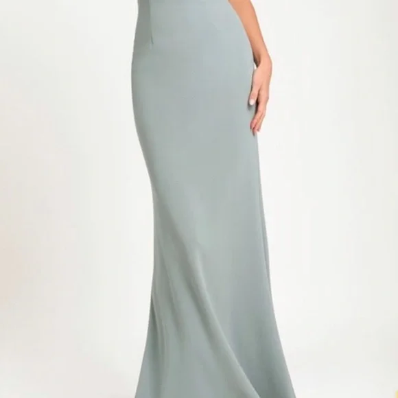 Lulu's New long dresses melora light blue